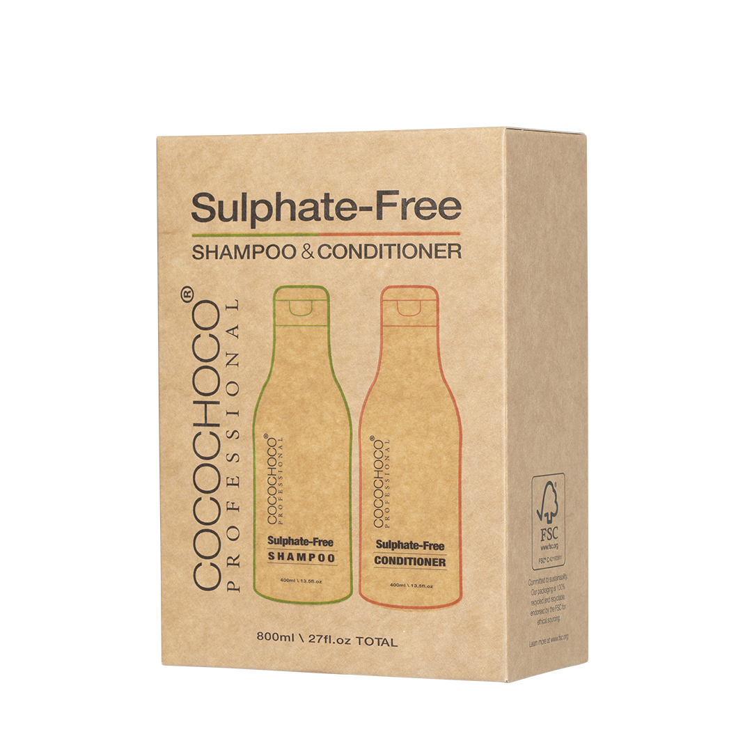 SET Cocochoco Sulfat-freies Shampoo und Conditioner 2x 400ml