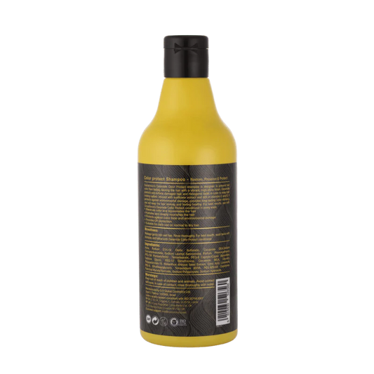 Shampoo fur gefarbtes Haar Schutz Rücken