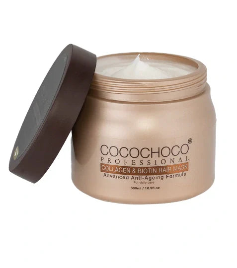 maske fur trockenes und frizziges haar cocochoco