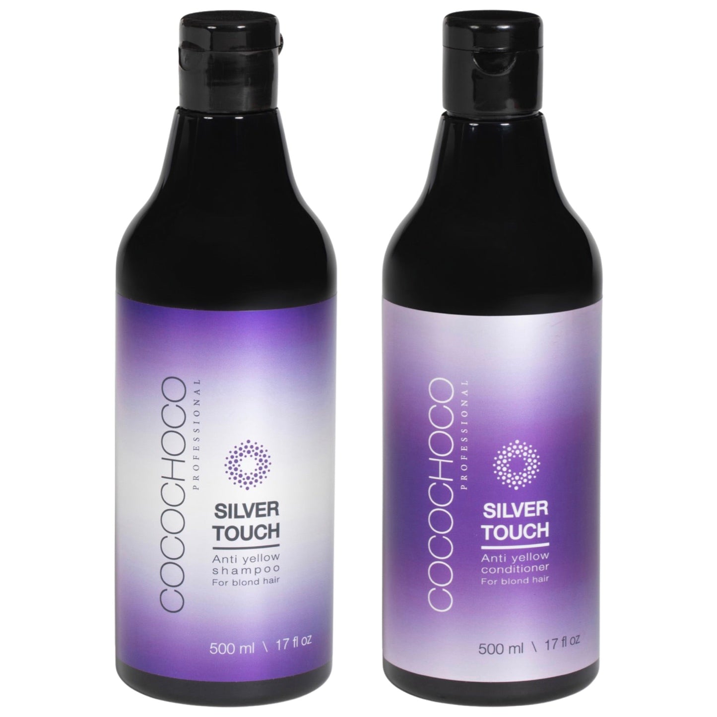 SET COCOCHOCO Anti-Yellow sulfatfreies Shampoo & Konditioner 2x 500ml