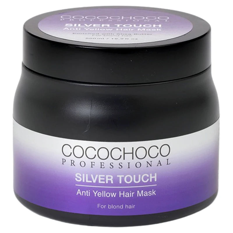 Anti Gelb Maske gegen Gelbstich Cocochoco