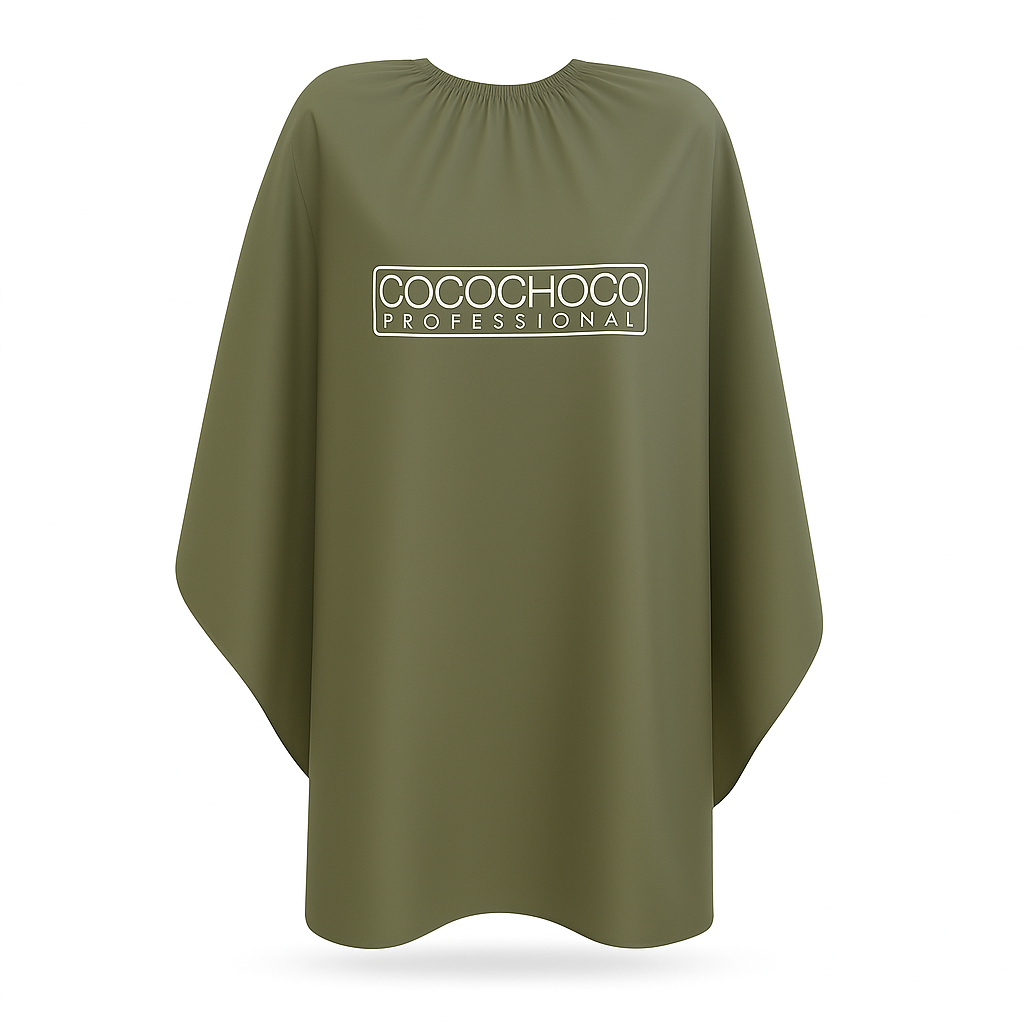 Hairdressing cape with COCOCHOCO Professional logo