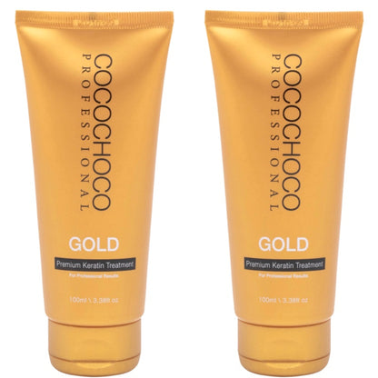 set cocochoco brazilianisches Keratin Gold 24 K 200 ml