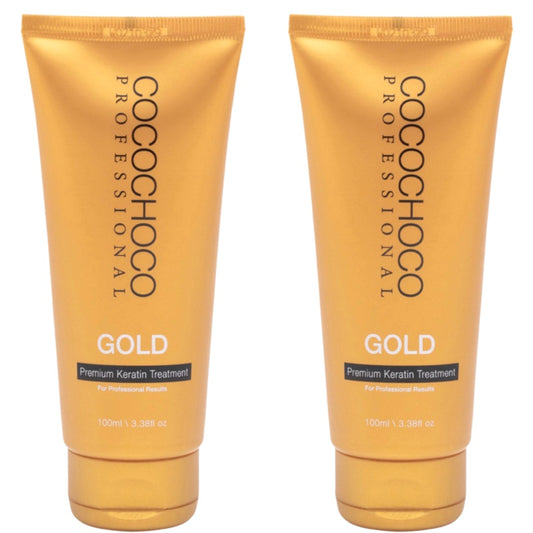 set cocochoco brazilianisches Keratin Gold 24 K 200 ml