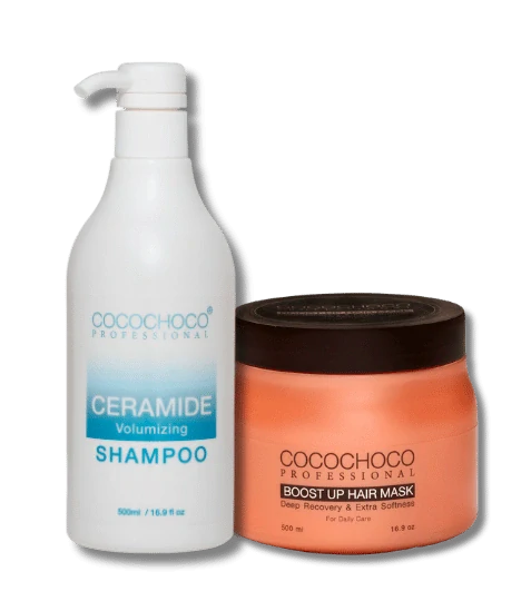 volumen haar set shampoo maske cocochoco