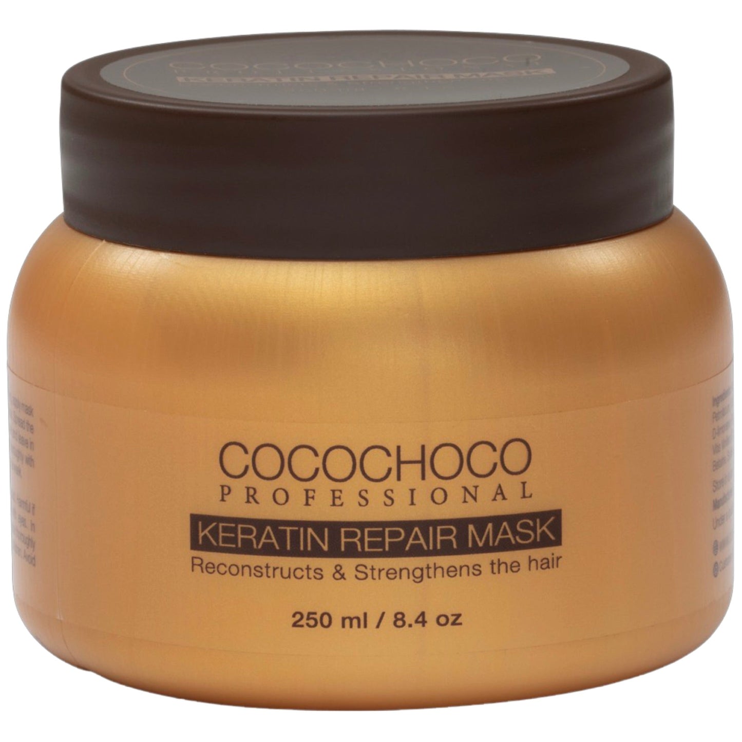 COCOCHOCO sulfatfreie Keratin Haarmaske 250 ml - Intensiver Glanz