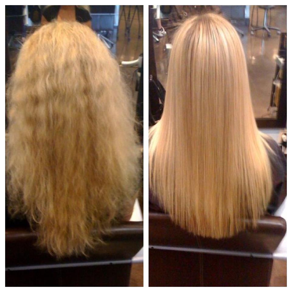 SET COCOCHOCO Pure Brasilianisches Keratin Haarbehandlung 2000 ml für blonde / dünne Haare